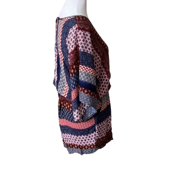 Venus Boho Flutter Sleeve Romper - Picture 12 of 14